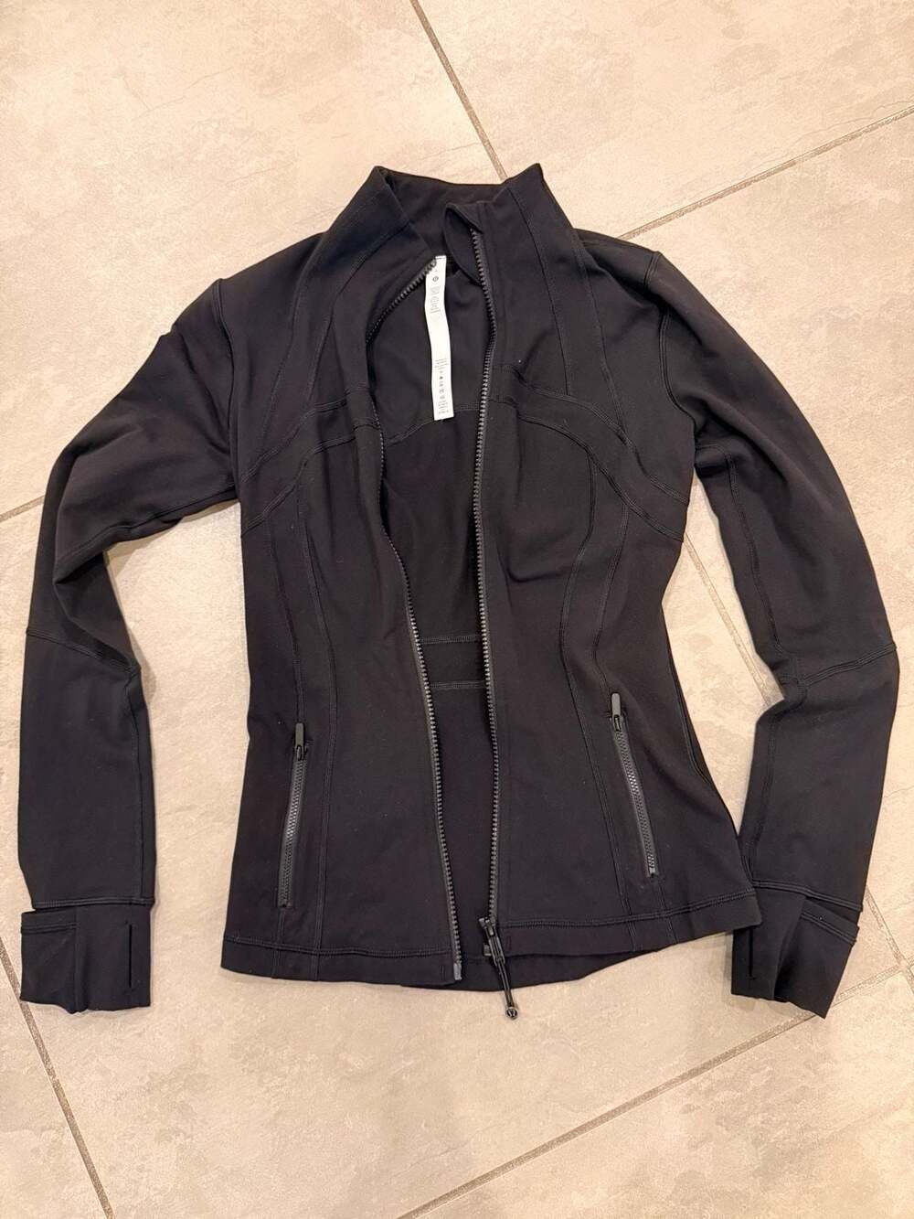 Lululemon Define Jacket Luon Full-Zip Athletic Jacket in Black, Size 4